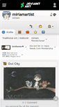 Mobile Screenshot of miriamartist.deviantart.com
