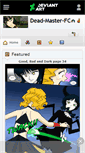 Mobile Screenshot of dead-master-fc.deviantart.com