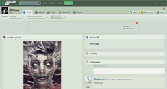 Desktop Screenshot of dirtysue.deviantart.com