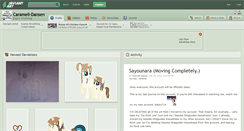 Desktop Screenshot of caramell-dansen.deviantart.com