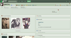 Desktop Screenshot of japancore.deviantart.com