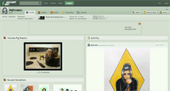 Desktop Screenshot of mahwaew.deviantart.com