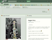 Tablet Screenshot of johnepic.deviantart.com
