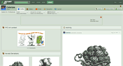 Desktop Screenshot of colorzoo.deviantart.com