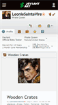Mobile Screenshot of leoniesaintevire.deviantart.com
