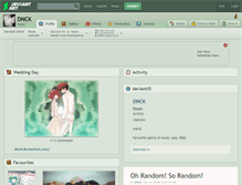 Tablet Screenshot of dnck.deviantart.com