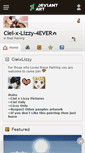 Mobile Screenshot of ciel-x-lizzy-4ever.deviantart.com