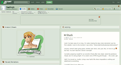 Desktop Screenshot of haelwyn.deviantart.com