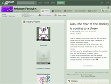 Tablet Screenshot of ambipom-fanclub.deviantart.com