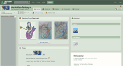 Desktop Screenshot of meranthro-fantasy.deviantart.com