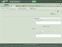 Tablet Screenshot of delhik.deviantart.com