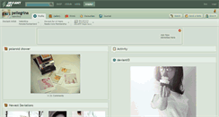 Desktop Screenshot of pellegrina.deviantart.com