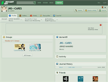 Tablet Screenshot of jns---cares.deviantart.com