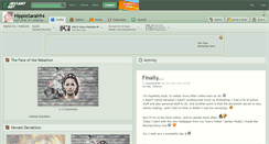 Desktop Screenshot of hippiesarah94.deviantart.com