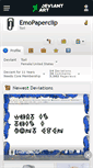 Mobile Screenshot of emopaperclip.deviantart.com