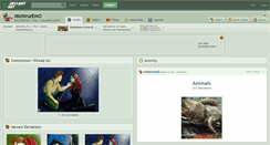 Desktop Screenshot of michiruremo.deviantart.com