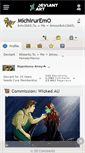 Mobile Screenshot of michiruremo.deviantart.com