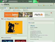 Tablet Screenshot of alfikarita.deviantart.com