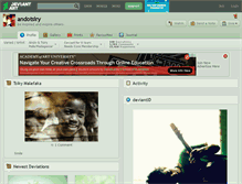 Tablet Screenshot of andotsiry.deviantart.com