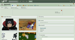Desktop Screenshot of mewtwozx.deviantart.com