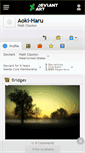 Mobile Screenshot of aoki-haru.deviantart.com