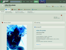 Tablet Screenshot of mike-the-pirate.deviantart.com