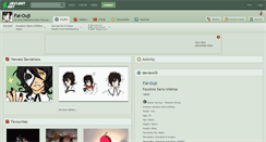 Desktop Screenshot of fai-ouji.deviantart.com