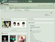 Tablet Screenshot of fai-ouji.deviantart.com