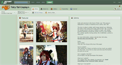 Desktop Screenshot of fairy-tail-cosplay.deviantart.com