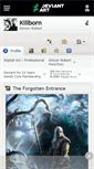 Mobile Screenshot of killborn.deviantart.com