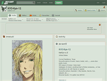 Tablet Screenshot of kyo-kyo-12.deviantart.com