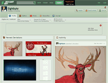 Tablet Screenshot of eightbyte.deviantart.com