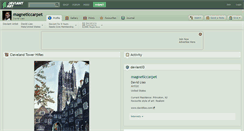 Desktop Screenshot of magneticcarpet.deviantart.com
