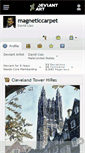 Mobile Screenshot of magneticcarpet.deviantart.com