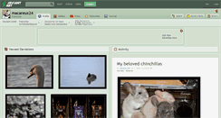 Desktop Screenshot of macareux24.deviantart.com