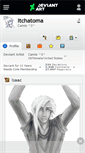 Mobile Screenshot of itchatoma.deviantart.com