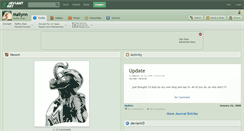 Desktop Screenshot of mailynn.deviantart.com