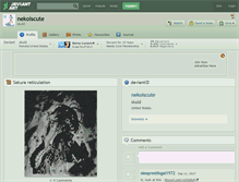Tablet Screenshot of nekoiscute.deviantart.com
