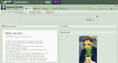 Desktop Screenshot of misplaced-marbles.deviantart.com