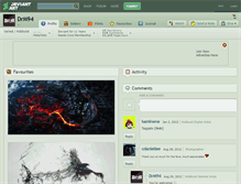 Tablet Screenshot of drm94.deviantart.com