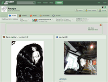 Tablet Screenshot of anorya.deviantart.com