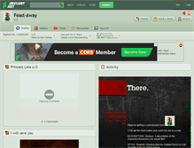 Tablet Screenshot of feast-away.deviantart.com