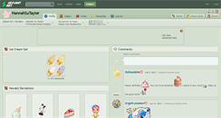 Desktop Screenshot of hannahsutaylor.deviantart.com