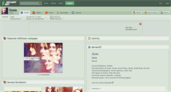 Desktop Screenshot of izosia.deviantart.com