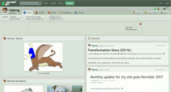 Desktop Screenshot of catprog.deviantart.com