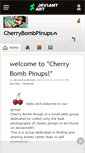 Mobile Screenshot of cherrybombpinups.deviantart.com