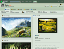 Tablet Screenshot of klissie.deviantart.com