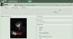 Desktop Screenshot of narupo.deviantart.com