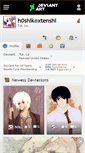 Mobile Screenshot of h0shikoxtenshi.deviantart.com