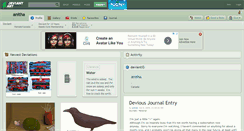 Desktop Screenshot of anitha.deviantart.com